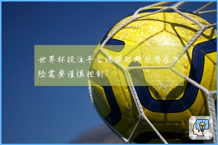 世界杯投注平台选择时哪些潜在风险需要谨慎控制？