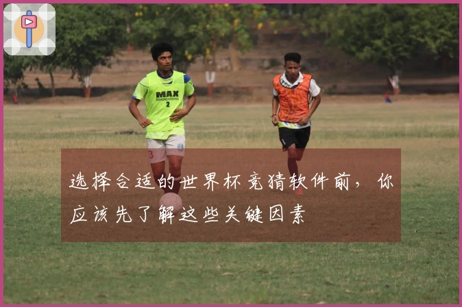 选择合适的世界杯竞猜软件前，你应该先了解这些关键因素